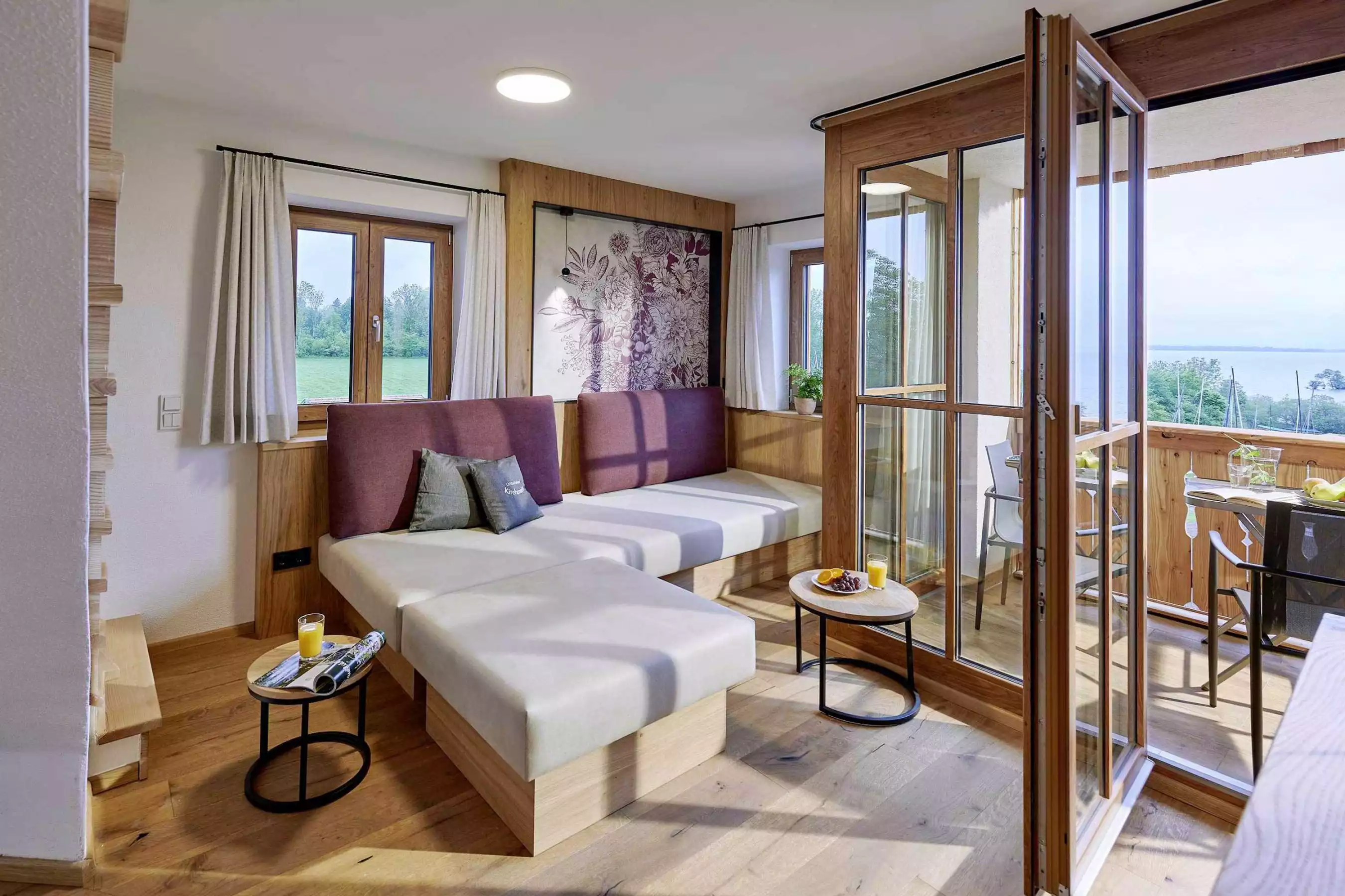 Luxus-Ferienwohnung auf zwei Etagen mit Seeblick